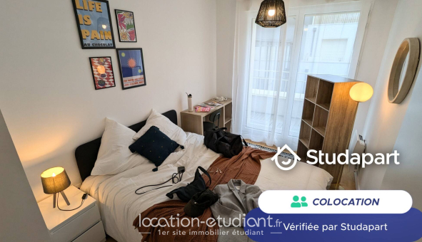 Colocation étudiante Studio &agrave; Clichy (92110)