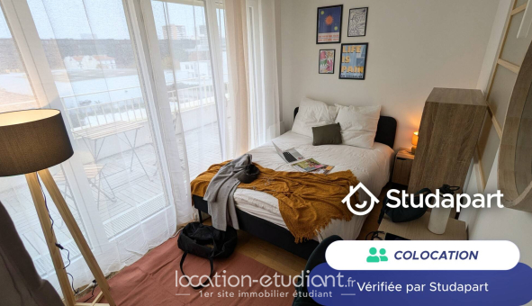 Colocation étudiante Studio &agrave; Clichy (92110)