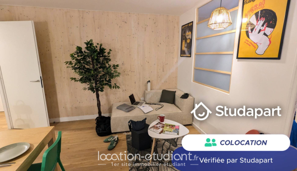 Colocation étudiante Studio &agrave; Clichy (92110)