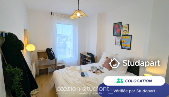 Colocation étudiante Studio &agrave; Clichy (92110)