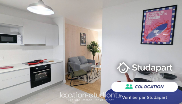 Colocation étudiante Studio &agrave; Clichy (92110)