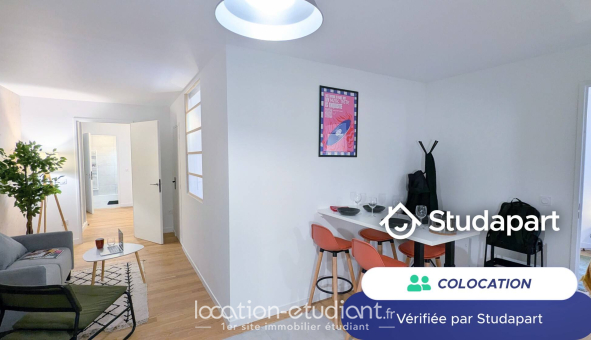 Colocation étudiante Studio &agrave; Clichy (92110)