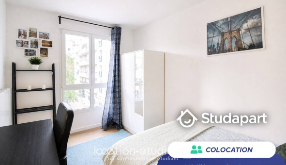 Colocation étudiante T5 &agrave; Clichy (92110)