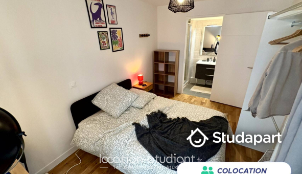 Colocation étudiante Studio &agrave; Clichy (92110)