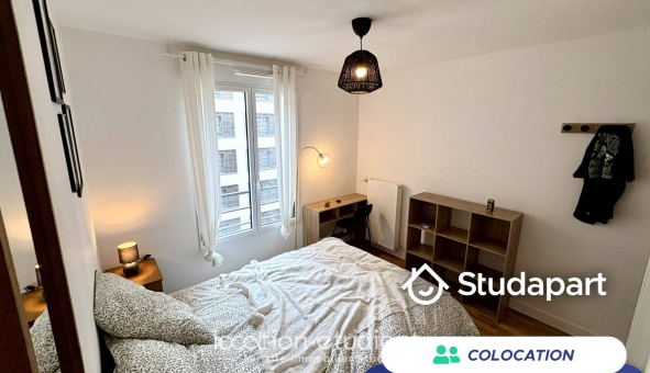 Colocation étudiante Studio &agrave; Clichy (92110)