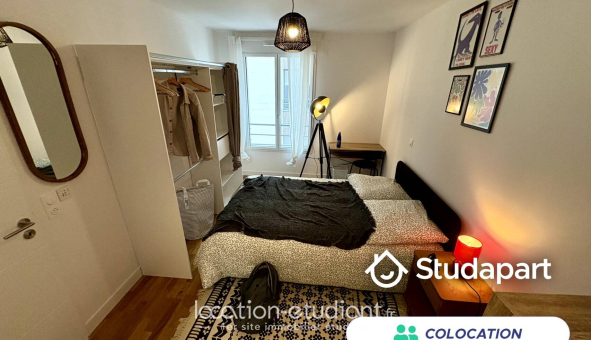 Colocation étudiante Studio &agrave; Clichy (92110)
