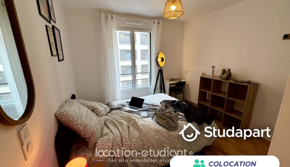 Colocation étudiante Studio &agrave; Clichy (92110)