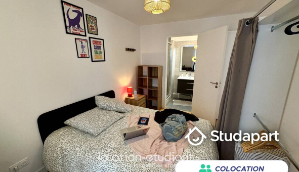 Colocation étudiante Studio &agrave; Clichy (92110)