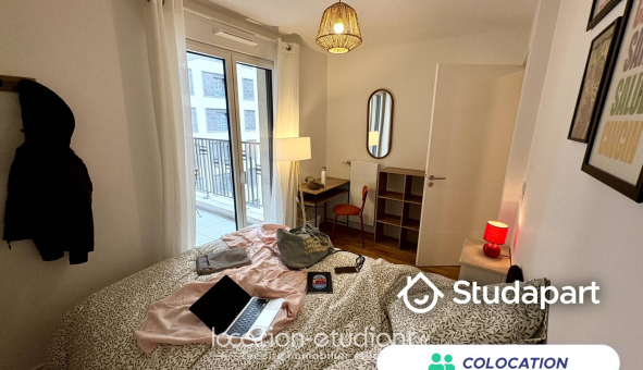 Colocation étudiante Studio &agrave; Clichy (92110)