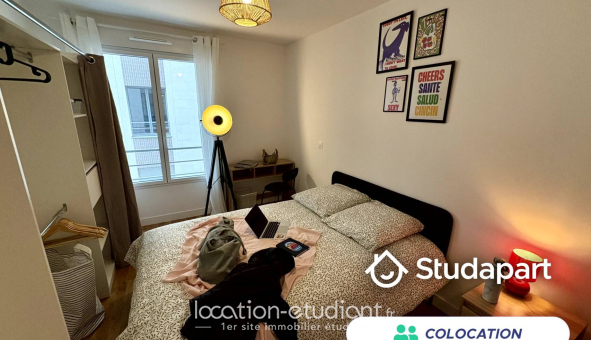 Colocation étudiante Studio &agrave; Clichy (92110)