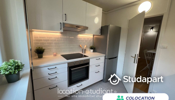 Colocation étudiante Studio &agrave; Clichy (92110)