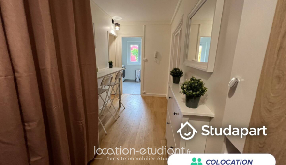 Colocation étudiante Studio &agrave; Clichy (92110)