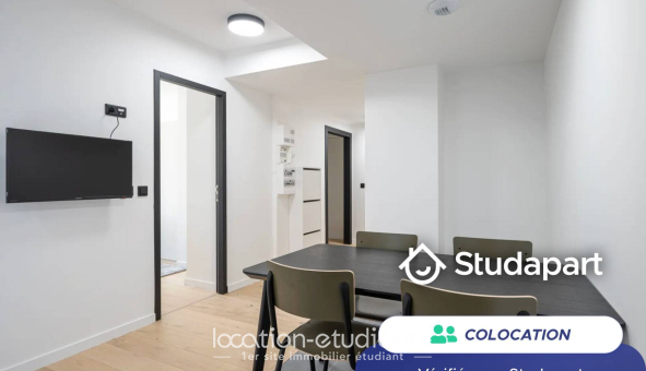 Colocation étudiante Studio &agrave; Clichy (92110)