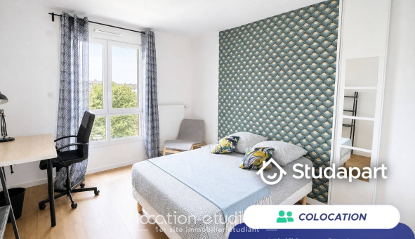 Colocation étudiante T4 &agrave; Clichy (92110)