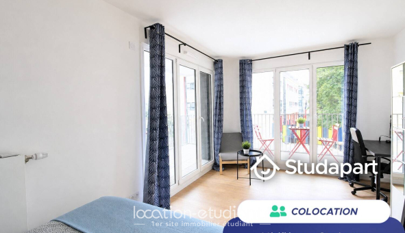 Colocation étudiante T4 &agrave; Clichy (92110)
