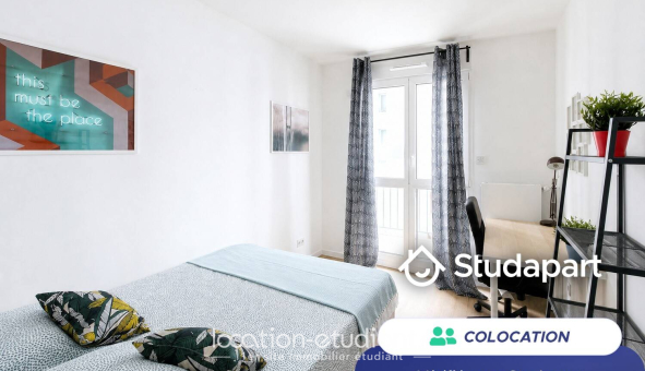 Colocation étudiante T4 &agrave; Clichy (92110)