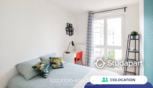 Colocation étudiante T4 &agrave; Clichy (92110)