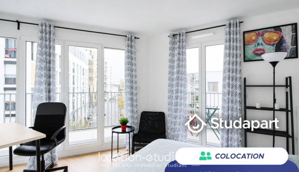 Colocation étudiante T4 &agrave; Clichy (92110)