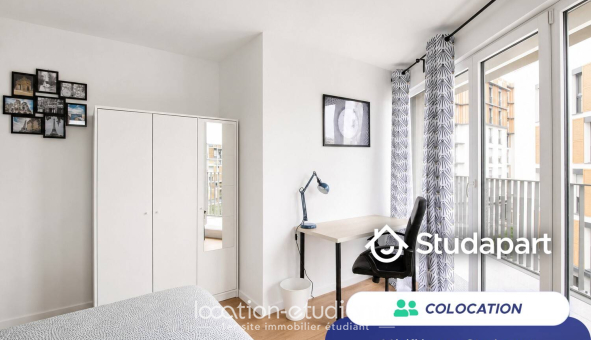 Colocation étudiante T4 &agrave; Clichy (92110)