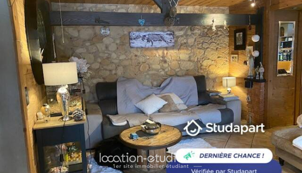 Colocation étudiante Studio &agrave; Coise Saint Jean Pied Gauthier (73800)