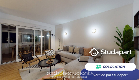 Colocation étudiante Studio &agrave; Colombes (92700)
