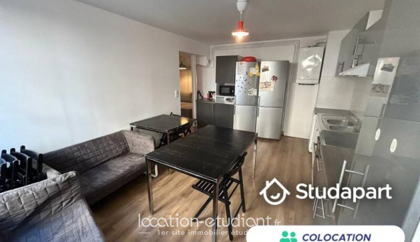 Colocation étudiante Studio &agrave; Compiègne (60200)