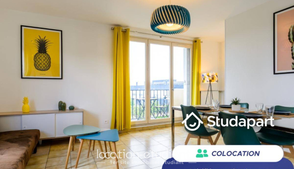 Colocation étudiante Studio &agrave; Compiègne (60200)