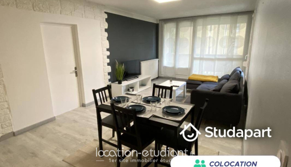 Colocation étudiante Studio &agrave; Compiègne (60200)