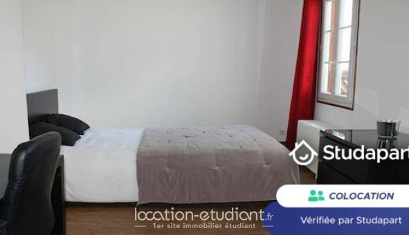Colocation étudiante Studio &agrave; Compiègne (60200)