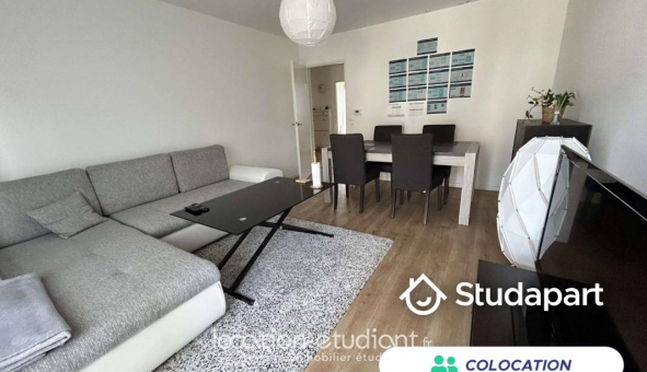 Colocation étudiante Studio &agrave; Compiègne (60200)