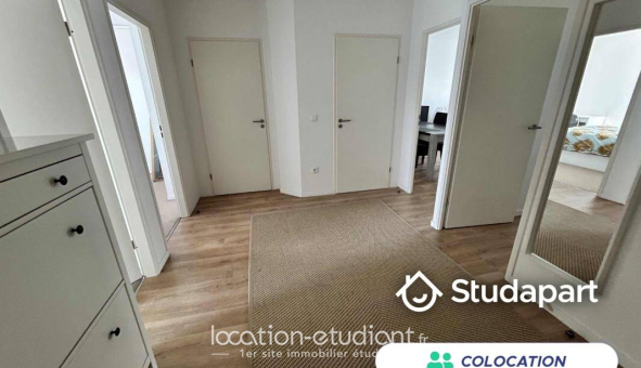 Colocation étudiante Studio &agrave; Compiègne (60200)