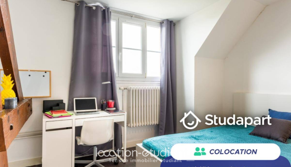 Colocation étudiante Studio &agrave; Compiègne (60200)