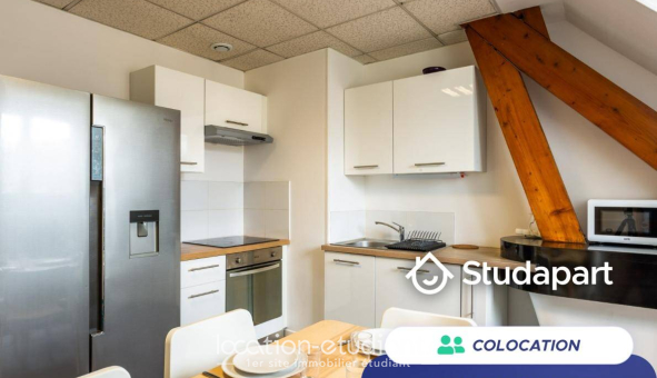 Colocation étudiante Studio &agrave; Compiègne (60200)