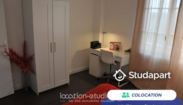 Colocation étudiante Studio &agrave; Compiègne (60200)