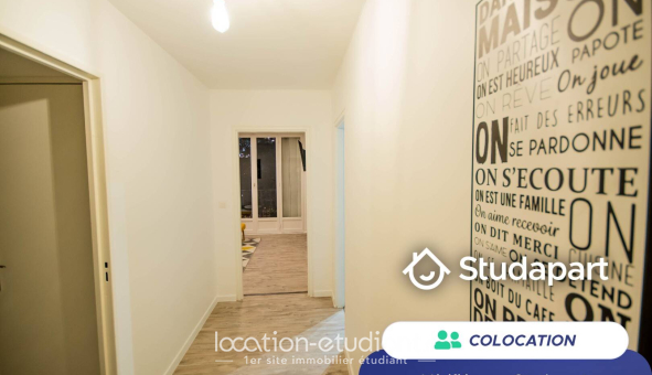 Colocation étudiante Studio &agrave; Compiègne (60200)