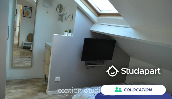 Colocation étudiante Studio &agrave; Compiègne (60200)