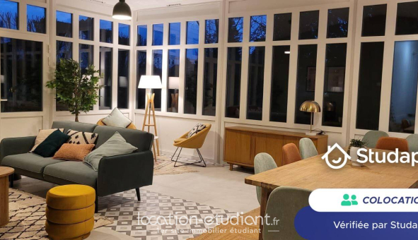 Colocation étudiante Studio &agrave; Compiègne (60200)