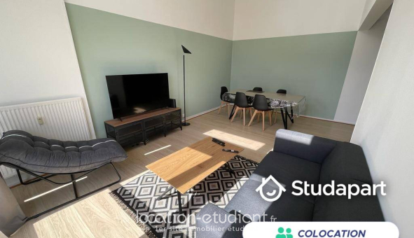 Colocation étudiante T5 &agrave; Compiègne (60200)