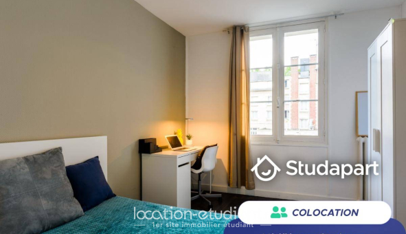 Colocation étudiante Studio &agrave; Compiègne (60200)