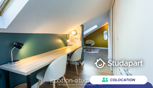 Colocation étudiante Studio &agrave; Courbevoie (92400)