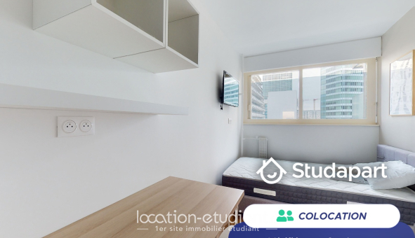 Colocation étudiante Studio &agrave; Courbevoie (92400)