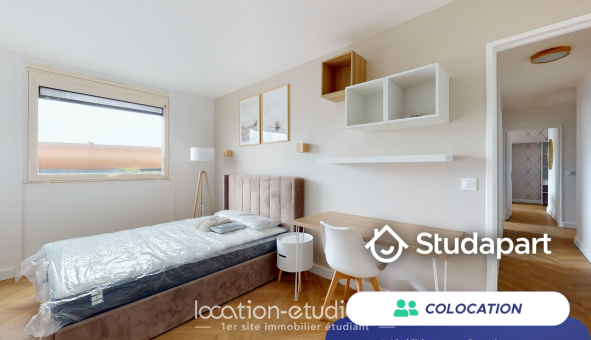 Colocation étudiante Studio &agrave; Courbevoie (92400)