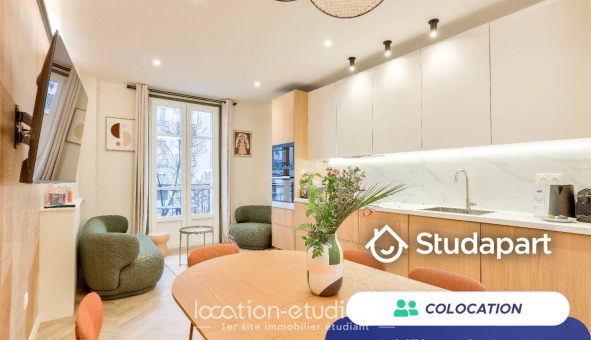 Colocation étudiante Studio &agrave; Courbevoie (92400)