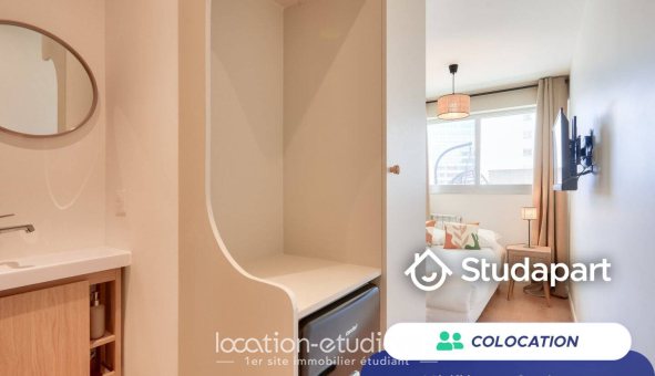Colocation étudiante Studio &agrave; Courbevoie (92400)