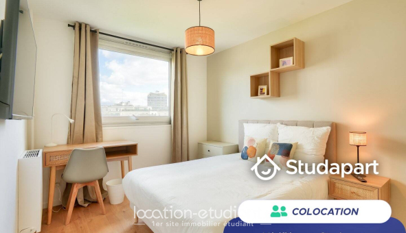 Colocation étudiante Studio &agrave; Courbevoie (92400)