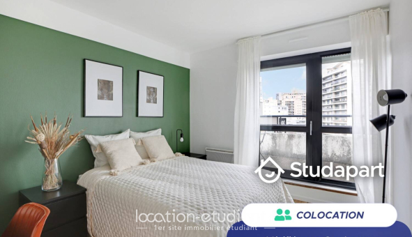 Colocation étudiante Studio &agrave; Courbevoie (92400)