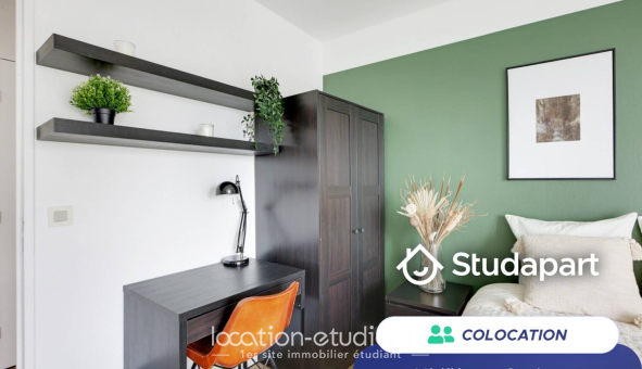 Colocation étudiante Studio &agrave; Courbevoie (92400)