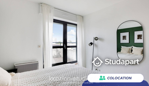 Colocation étudiante Studio &agrave; Courbevoie (92400)