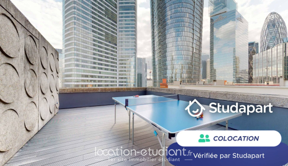 Colocation étudiante T1 &agrave; Courbevoie (92400)