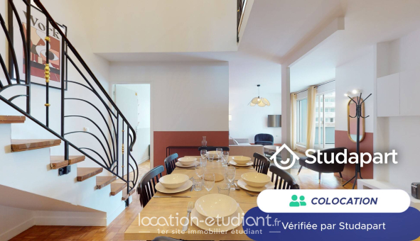 Colocation étudiante T1 &agrave; Courbevoie (92400)